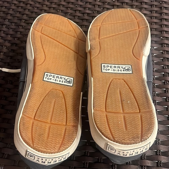Sperrys top slider, boat shoe navy and white size 10 M - Picture 7 of 8